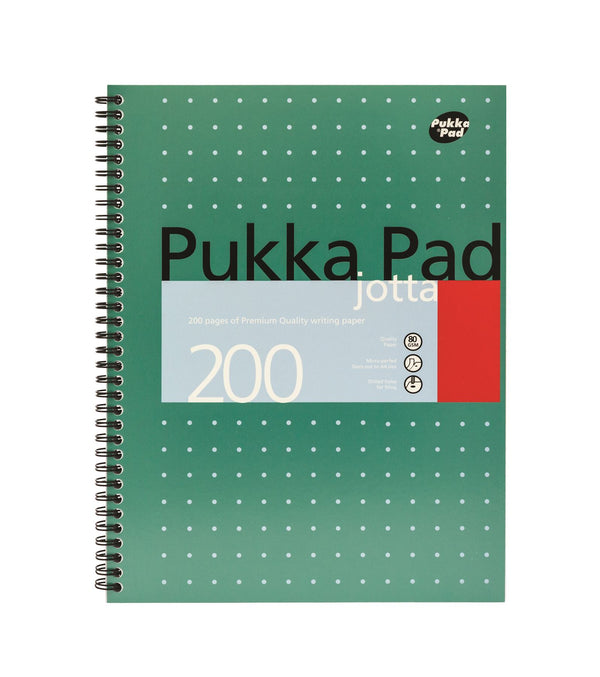 Metallic Jotta Notebook - PUKKA A4, 200 Pages | JM018